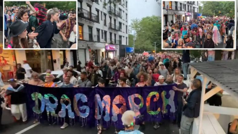 Vamos por tus hijos corean transexuales en marcha del ‘orgullo gay de Nueva York