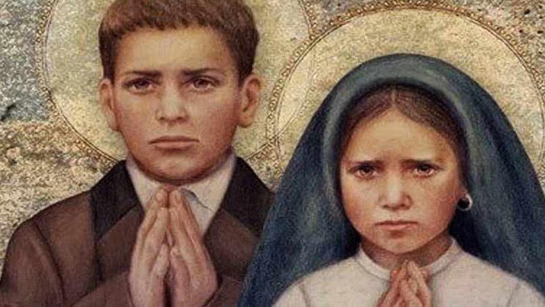 Hoy la celebramos a Santos Francisco y Jacinta Marto pastorcitos de Fatima