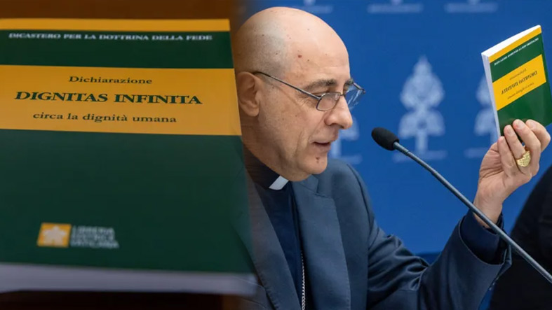 Dignitas Infinita Nuevo documento del Vaticano que critica el aborto eutanasia la teoria de genero y vientres de alquiler