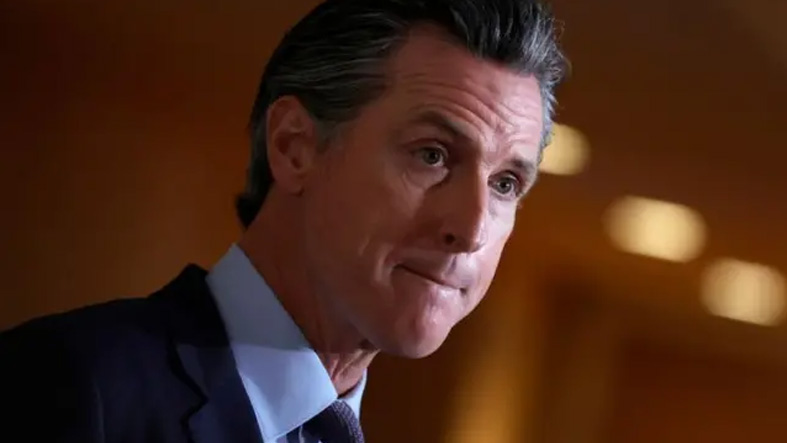 Indignacion por burla del gobernador Gavin Newsom tras masacre en escuela catolica
