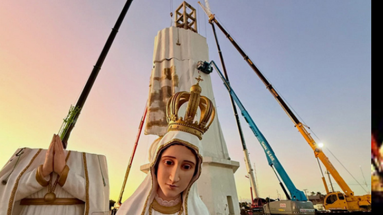 Brasil inaugurara el monumento mariano mas grande del mundo en honor a la Virgen de Fatima