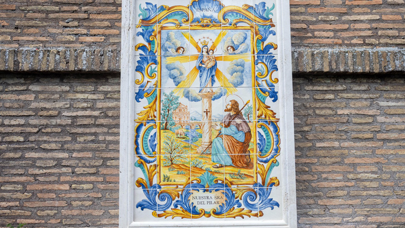 La Virgen del Pilar ya tiene un lugar en los Jardines Vaticanos