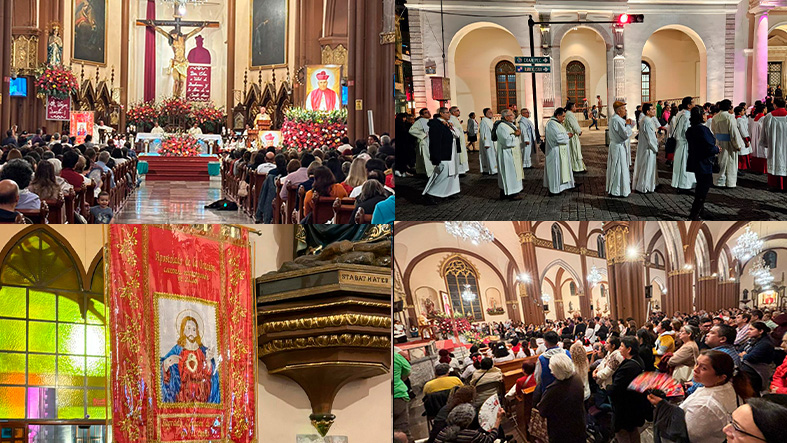 El Decanato Centro celebra su primera peregrinacion en honor a San Rafael Guizar y Valencia