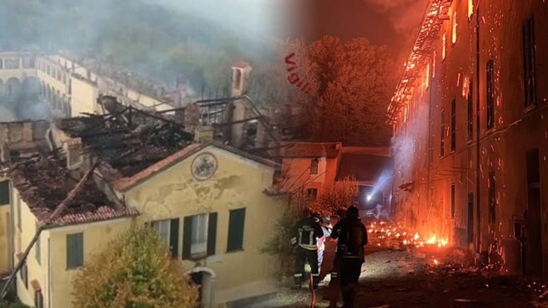 Incendio destruye monasterio donde san Carlo Acutis recibio la Primera Comunion