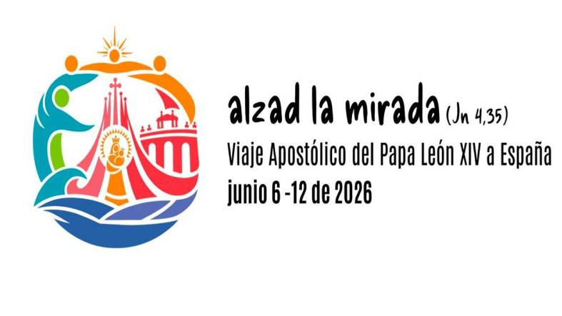 Presentan lema y logotipo del viaje de Leon XIV a Espana Alzad la mirada