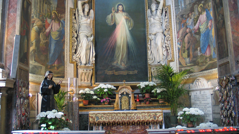 sericordia segun las revelaciones a Santa Faustina