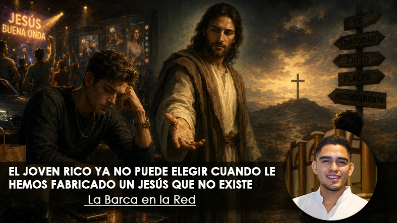 El joven rico ya no puede elegir cuando le hemos fabricado un jesus que no