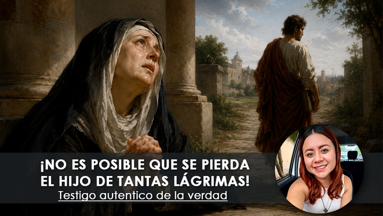 No es posible que se pierda el hijo de tantas lagrimas