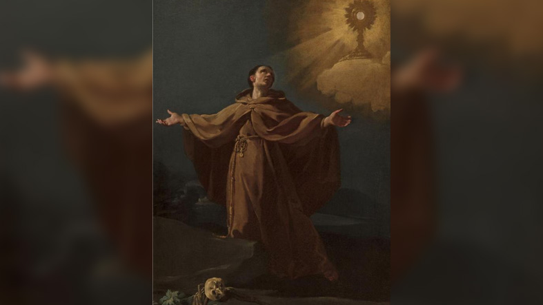 Descubren una pintura desconocida de Goya dedicada a San Pascual Baylon