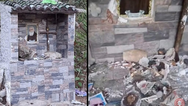 Destrozan un santuario dedicado a la Virgen del Rosario en Ceuta