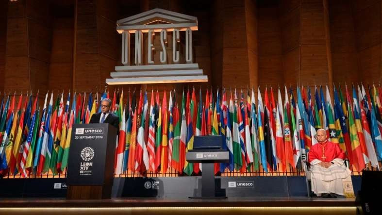 Leon XIV llama ante la Unesco a defender la dignidad humana frente a la cultura del descarte