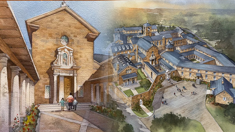 Un monasterio para mil anos las carmelitas de Fairfield construyen sin clavos ni tecnologia moderna